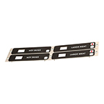 ASSEMBLY OVRELAY & BACKER BACK LM
